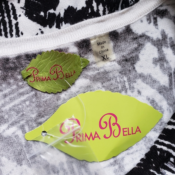 Prima Bella Rhinestone Cardigan XL NWT - Picture 3 of 5